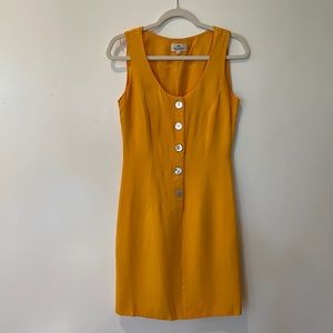 Italian vintage button down dress
